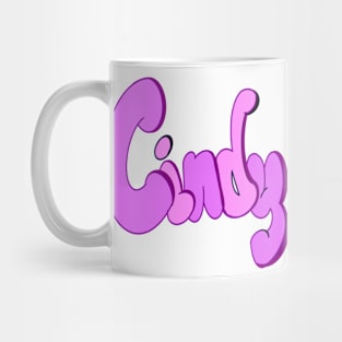 Top 10 best personalised gifts 2024 purple personalized  custom first name Cindy Mug